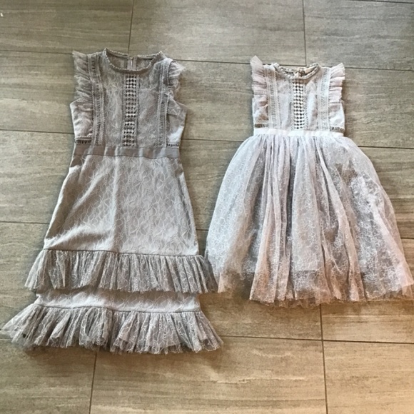 Trish Scully Silver Dress Size 2 - Picture 5 of 6